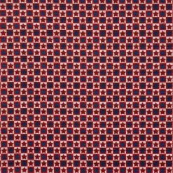 Discount 🔥 Star Check Cotton Calico Fabric 🔥