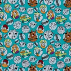 Top 10 ✔️ Scooby Doo & The Gang Cotton Calico Fabric 🌟