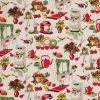 Promo 🧨 Fifties Kitchen Cotton Calico Fabric ✨