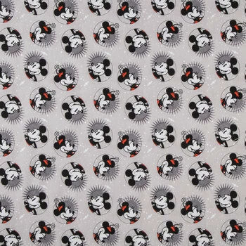 Brand new ???? Smile Mickey & Minnie Cotton Calico Fabric ⭐ 1 Brand new ???? Smile Mickey & Minnie Cotton Calico Fabric ⭐