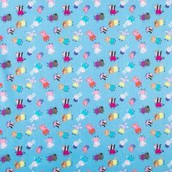 Discount ⌛ Peppa Pig & Friends Cotton Calico Fabric 🛒