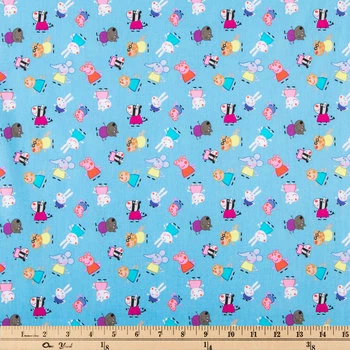 Discount β Peppa Pig & Friends Cotton Calico Fabric π 2 Discount β Peppa Pig & Friends Cotton Calico Fabric π - Image 2