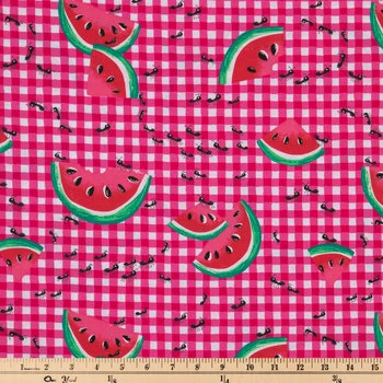 Budget β Watermelon & Ants Cotton Calico Fabric π€© 2 Budget β Watermelon & Ants Cotton Calico Fabric π€© - Image 2