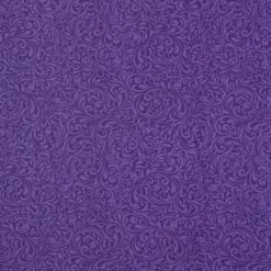 Outlet 🤩 Purple Bliss Scroll Tonal Cotton Calico Fabric 👍