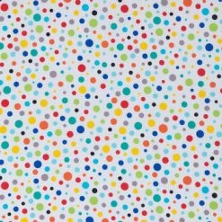 Cheapest π₯ Bright Dots Cotton Calico Fabric β