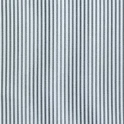 Brand new ⭐ White & Black Ticking Striped Cotton Calico Fabric ????