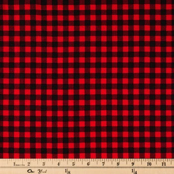 Promo ???? Buffalo Check Cotton Calico Fabric ???? 2 Promo ???? Buffalo Check Cotton Calico Fabric ???? - Image 2