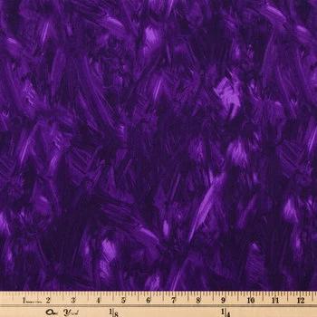 New π€© Purple Paint Strokes Cotton Calico Fabric π€© 2 New π€© Purple Paint Strokes Cotton Calico Fabric π€© - Image 2
