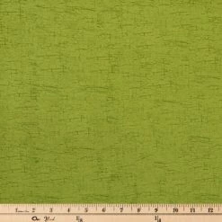 Alternative view of Brand new ❤️ Green Crackle Cotton Calico Fabric ????