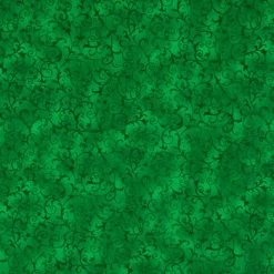 Discount ⭐ Green Scroll Cotton Calico Fabric ⭐