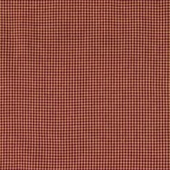 Brand new 🌟 Wine & Tan Homespun Basic Check Cotton Fabric 😉