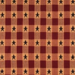 Top 10 🎁 Red Plaid Star Jacquard Cotton Calico Fabric 😉