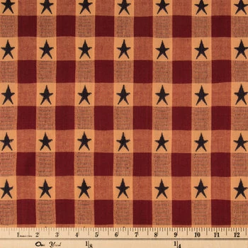Top 10 π Red Plaid Star Jacquard Cotton Calico Fabric π 2 Top 10 π Red Plaid Star Jacquard Cotton Calico Fabric π - Image 2