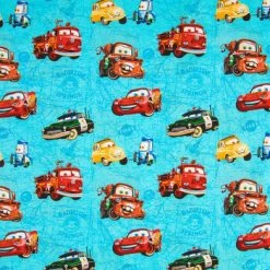 Cheapest 🤩 Cars Cotton Calico Fabric ⌛