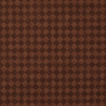 Cheap ❤️ Brown Diamonds Print Cotton Calico Fabric ⌛ 1 Cheap ❤️ Brown Diamonds Print Cotton Calico Fabric ⌛