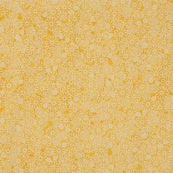 Hot Sale ✨ Yellow Daisy Delight Cotton Calico Fabric 🎉