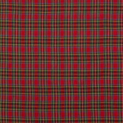 Top 10 👏 Red Royal Stewart Tartan Cotton Calico Fabric 🛒