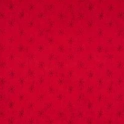 Hot Sale 😀 Red Tonal Starburst Cotton Calico Fabric 🛒
