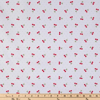 New π Cherries & Dots Cotton Calico Fabric β¨ 2 New π Cherries & Dots Cotton Calico Fabric β¨ - Image 2