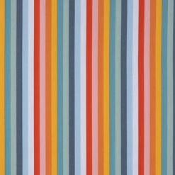 Outlet ⭐ Multi-Color Striped Cotton Calico Fabric 😀