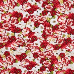 Outlet ❤️ Amazing Grace Floral Cotton Calico Fabric 🔔