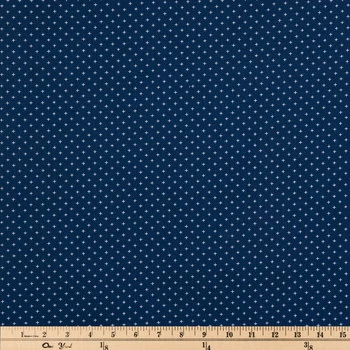 Wholesale ???? Mini Plus Navy Cotton Calico Fabric ???? 2 Wholesale ???? Mini Plus Navy Cotton Calico Fabric ???? - Image 2