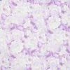 Cheap 🎁 Purple & Gold Floral Cotton Calico Fabric 🧨