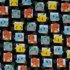 Top 10 👍 Starter Pokemon Cotton Calico Fabric ⌛