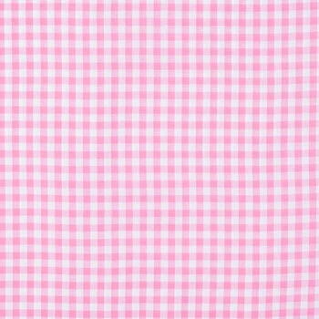 Discount β€οΈ Pink Gingham Cotton Calico Fabric π€© 1 Discount β€οΈ Pink Gingham Cotton Calico Fabric π€©