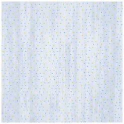 Coupon 👍 Green, Blue & Gray Polka Dot Cotton Calico Fabric ❤️