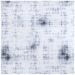 Buy ⭐ White & Black Linen Texture Cotton Calico Fabric ❤️