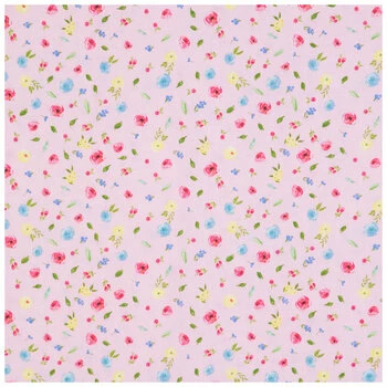 Best Sale ✔️ Pink Floral Buds Apparel Fabric ???? 1 Best Sale ✔️ Pink Floral Buds Apparel Fabric ????