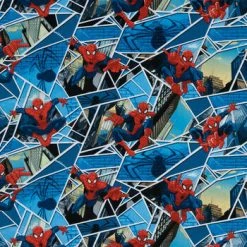 Cheap 🌟 Spider-Man Cotton Calico Fabric ❤️