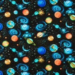 Best reviews of π Planets Cotton Calico Fabric π―