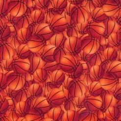 Flash Sale ❤️ Basketballs Cotton Calico Fabric 😍