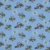 Promo 🔔 John Deere Tractors Cotton Calico Fabric 😉