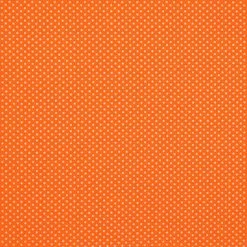 Flash Sale 🛒 Tangerine & White Mini Dot Cotton Calico Fabric 😍