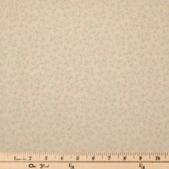 Alternative view of Best Sale ???? Cream Tiny Vine Print Cotton Calico Fabric ????