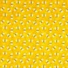 Promo 😍 Yellow Bees Cotton Calico Fabric ⭐