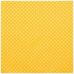 Best Pirce 🤩 Yellow Spotty Negative Cotton Calico Fabric 👍