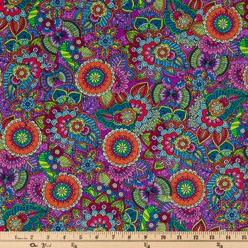 Best Pirce β€οΈ Butterfly Floral Cotton Calico Fabric π 2 Best Pirce β€οΈ Butterfly Floral Cotton Calico Fabric π - Image 2